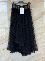 DIOR 25S MESH MAXI SKIRT STYLE 011