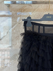 DIOR 25S MESH MAXI SKIRT STYLE 011