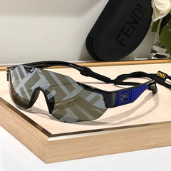 FF SQUARED VISOR FRAME SUNGLASSES FF40088U IN ACETATE