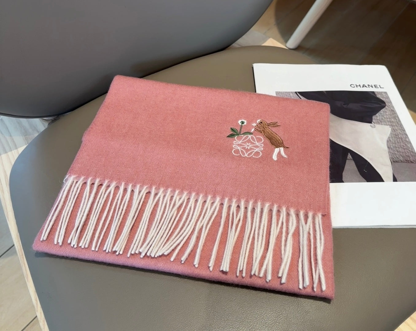 LOEWE 25S SCARF 180 IN CASHMERE 858166