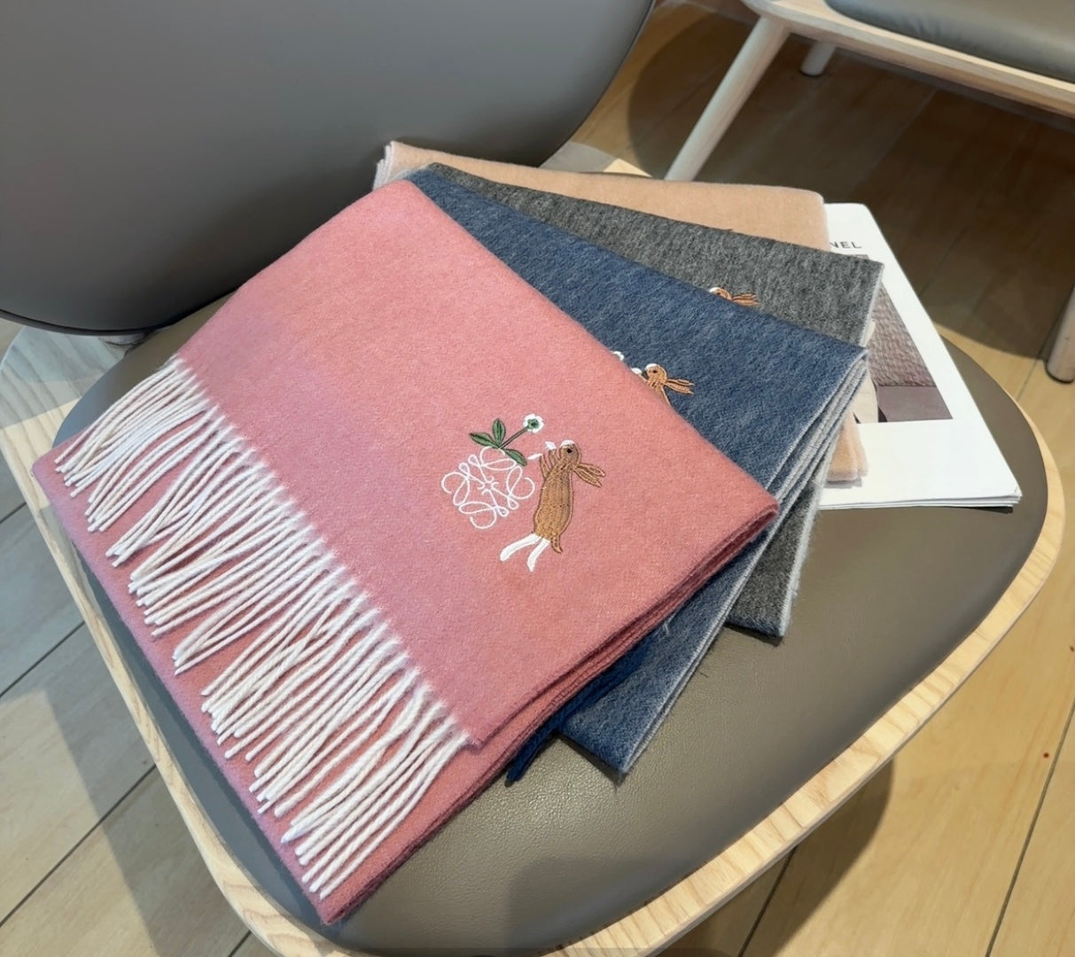 LOEWE 25S SCARF 180 IN CASHMERE 858166