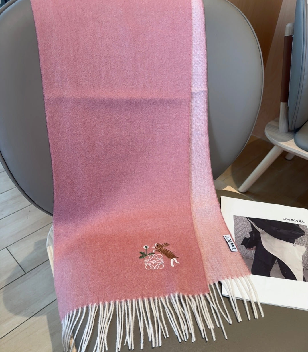 LOEWE 25S SCARF 180 IN CASHMERE 858166
