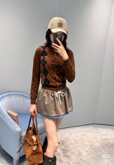 MIUMIU SHORT SKIRT STYLE 37
