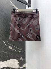 HERMES 25S SWEATSHIRT AND SKIRT SET 528320