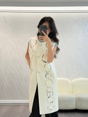 HERMES 25S LONG GILET 098