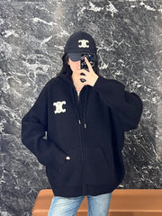 CELINE 25S ZIP-UP HOODIE 0056