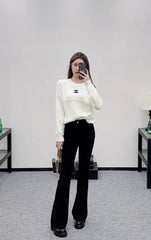 CHANEL 25S FLARED JEANS 353