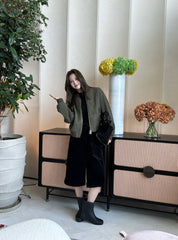 CHANEL 25S BOMBER JACKET 424