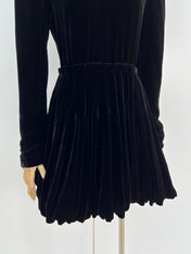 DIOR 25S VELVET DRESS 683