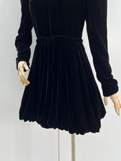 DIOR 25S VELVET DRESS 683