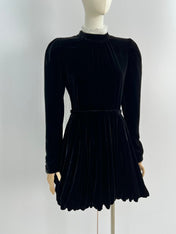 DIOR 25S VELVET DRESS 683