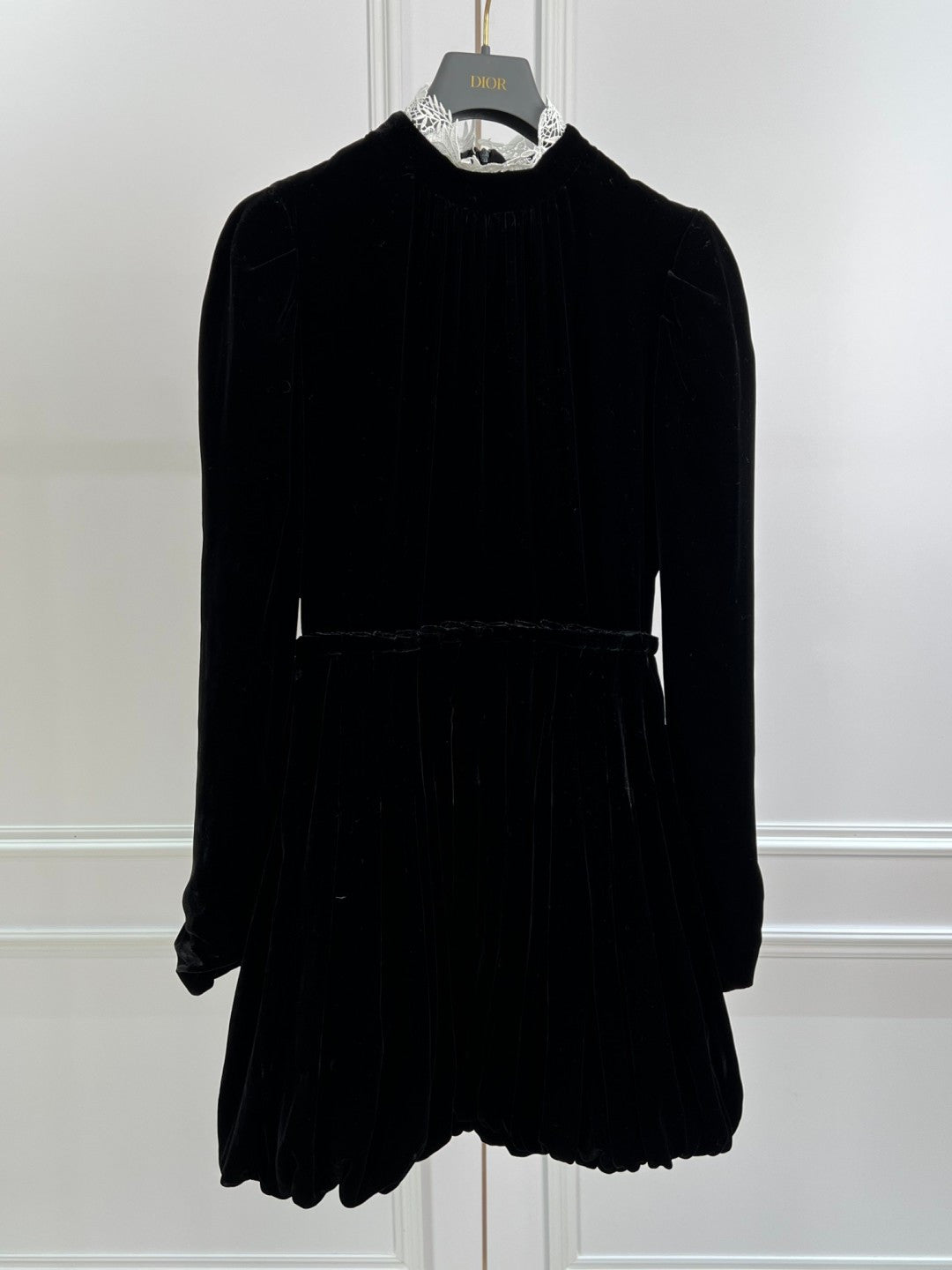 DIOR 25S VELVET DRESS 683