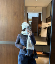 MONCLER 25S KNITTED PUFFER JACKET 422