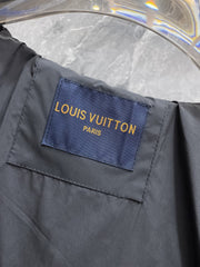 LV HOODED JACKET BLACK 239027