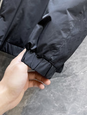 LV HOODED JACKET BLACK 239027