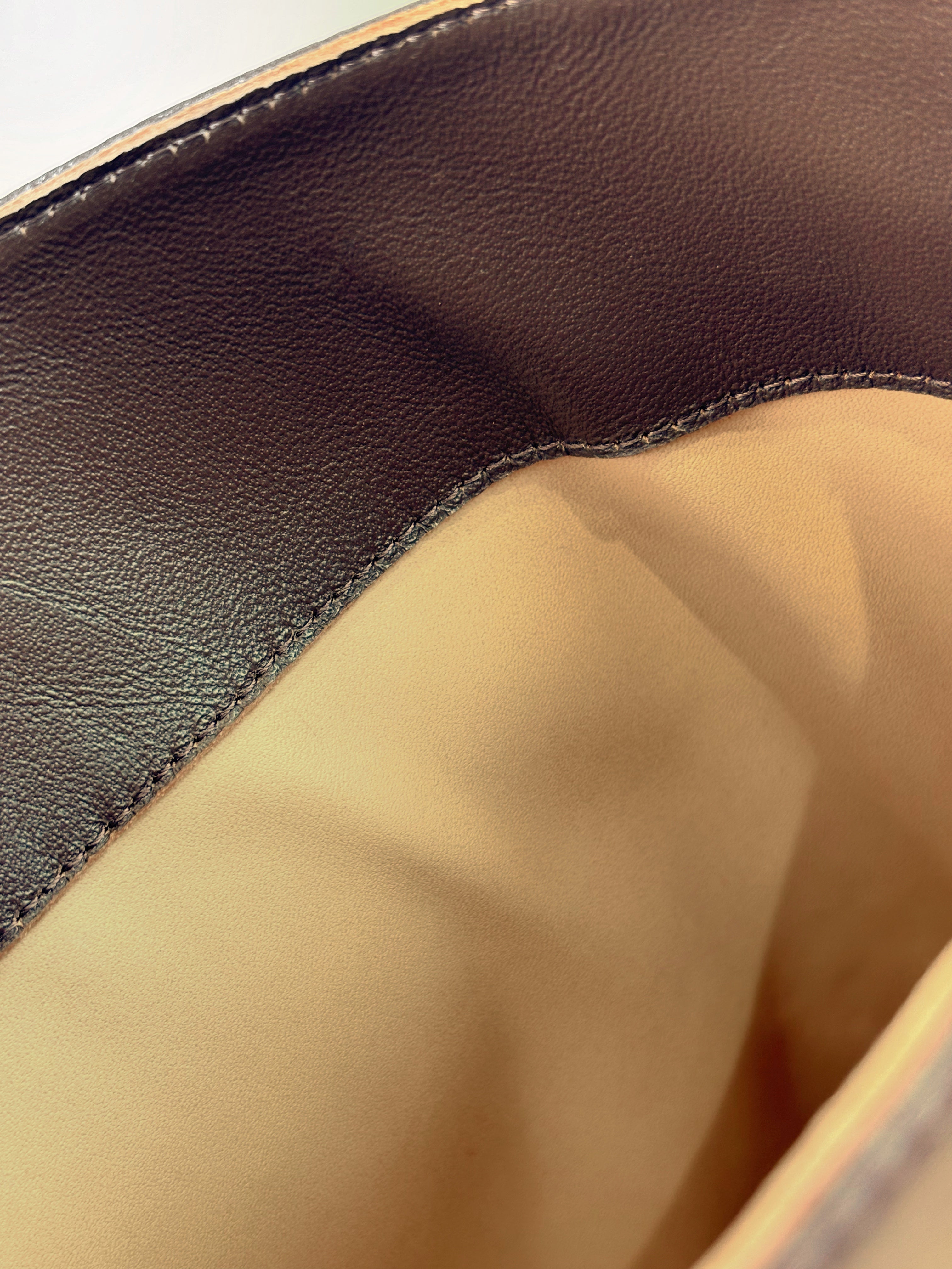 VALENTINO 25S HIGH-CUT SIGNATURE LOGO BOOTS 60 MM IN BROWN CALFSKIN WITH GOLD HARDWARE