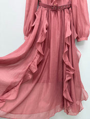 ZIMMERMANN 26S RUFFLED MAXI DRESS STYLE 130
