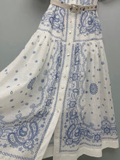 ZIMMERMANN 26S SHORT-SLEEVE SHIRT DRESS STYLE 109