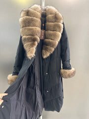 MAX MARA 25S LONG GOOSE DOWN COAT 121