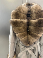 MAX MARA 25S LONG GOOSE DOWN COAT 120