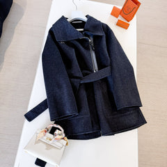 HERMES 25S MID-LENGTH KNIT COAT 266