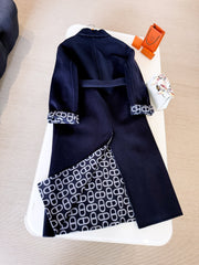 HERMES 25S BELTED CASHMERE PEACOAT 269