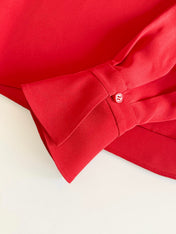 VALENTINO 26S LONG-SLEEVE SILK SHIRT 1229