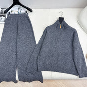 HERMES 25S STRAIGHT-CUT WOOL SUIT 010