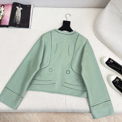 HERMES 25S SHORT CASHMERE COAT 192