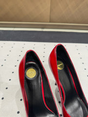 NORMA PUMPS IN RED GLOSSY SHEEPSKIN