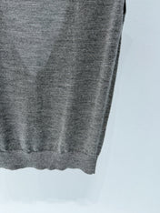 PRADA 26S V-NECK KNIT VEST 814