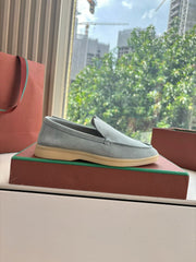 LP LOAFERS 25S IN DUSTY GREEN GRAY CASHMERE