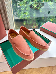 LP LOAFERS 25S IN PEACH PINK CASHMERE
