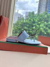 LP THONG SANDALS 25S IN SKY BLUE SUEDE
