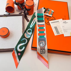 HERMES 25S SCARF 90 IN SILK 854985