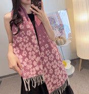 CHANEL 25S SCARF 180 IN CASHMERE 989898