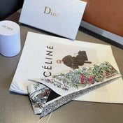 DIOR 26S SCARF 100CM IN SILK 309510