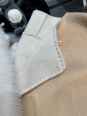 CHANEL 25S REVERSIBLE FOX FUR JACKET 591