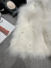 CHANEL 25S FOX FUR JACKET 593