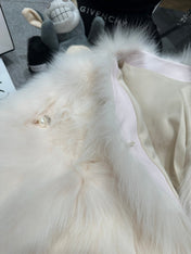 CHANEL 25S FOX FUR JACKET 594