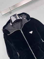 PRADA 25S VELVET JACKET 497