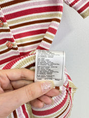 CHANEL 25S STRIPED T-SHIRT 586