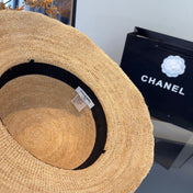 CHANEL 26S RAFFIA BUCKET HAT 335861