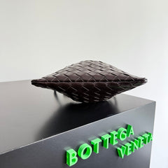 SMALL DUSTBAG 21 IN DARK BROWN LAMBSKIN