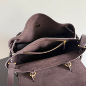 MEDIUM CIAO CIAO 34 IN BROWN CALFSKIN