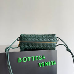 MINI LOOP CAMERA BAG 22 IN DARK GREEN CALFSKIN