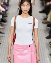 Miu 25C Petit Bateau X Miu Miu stretch jersey slim T-shirt 228169