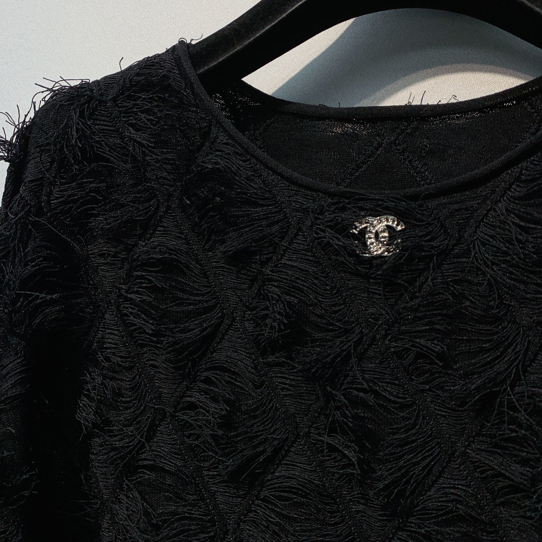CHANEL 26S LIGHTWEIGHT KNIT TOP 968