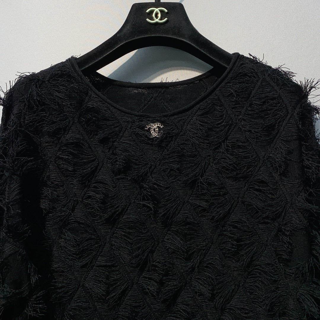 CHANEL 26S LIGHTWEIGHT KNIT TOP 968