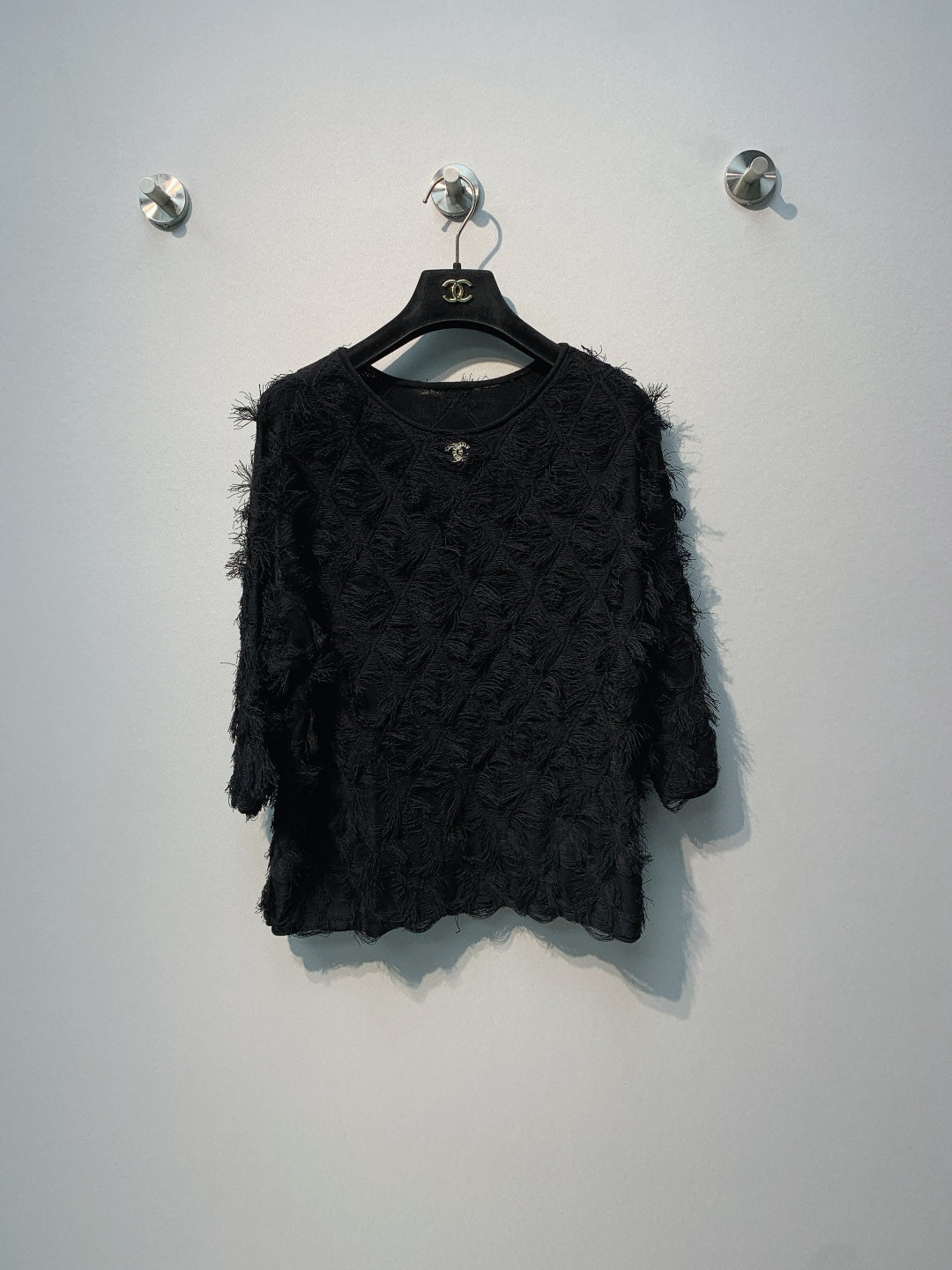 CHANEL 26S LIGHTWEIGHT KNIT TOP 968